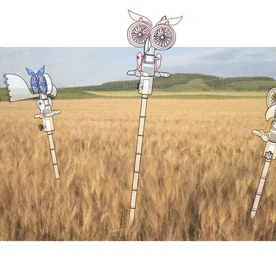 Cú Punk — Thiết bị xua đuổi chim