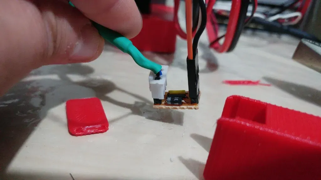 Hộp PCB cho mạch diode (dùng cho cảm biến từ tính) có nắp. - Image 3