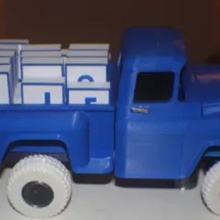 Khối chữ cái cho xe tải đồ chơi dễ sử dụng cho trẻ nhỏ