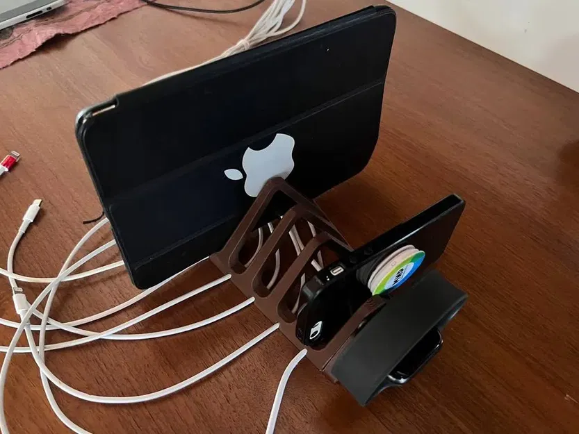 Giá đỡ và sạc thiết bị tiện lợi 3 trong 1 - Image 1