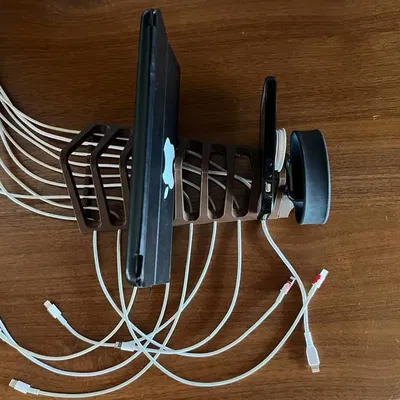 Giá đỡ và sạc thiết bị tiện lợi 3 trong 1