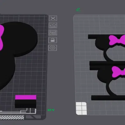 Giá đỡ băng đô Minnie Mouse