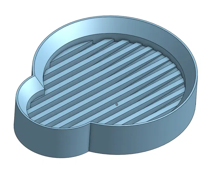 Khay đựng chai xà phòng 70mm với thiết kế chống nhỏ giọt - Image 1