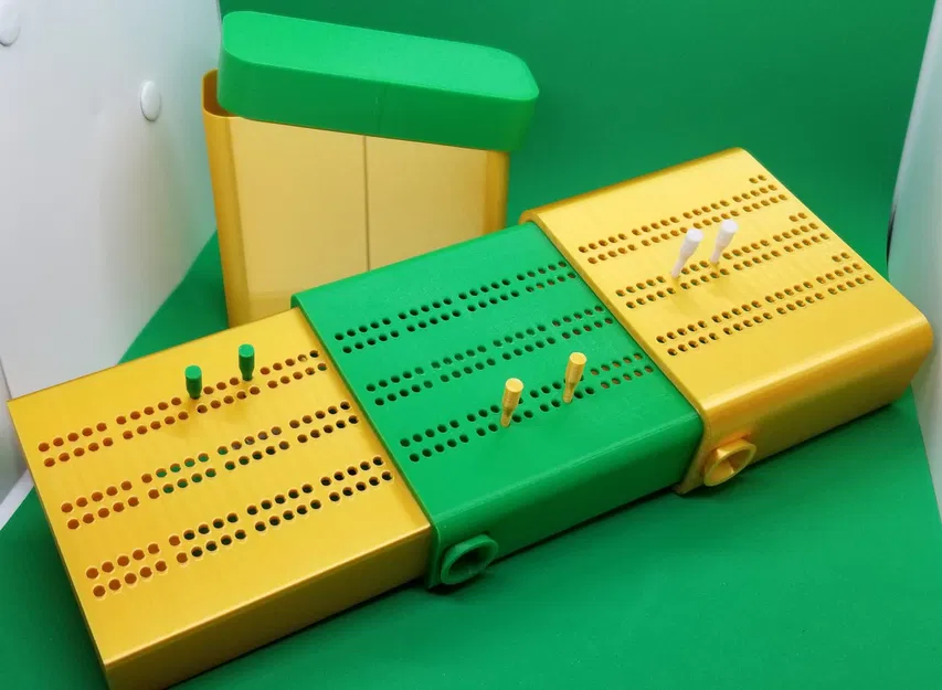 Bàn cribbage gập gọn cho 3 người chơi - Image 1