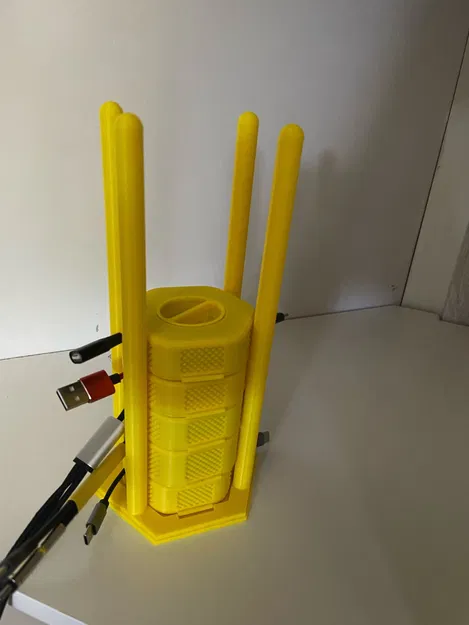 Giá đỡ cuộn dây cáp cho máy cuốn của @squinn - Image 1