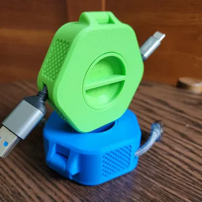 Giá đỡ dây cáp di động tiện lợi cho việc quản lý dây nối