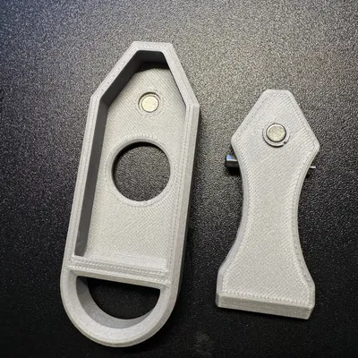 Thẻ chìa khóa giữ bit 4mm với nam châm tròn