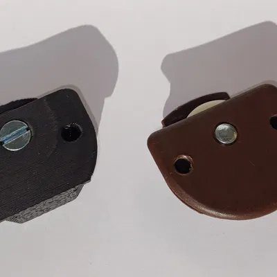 Bộ phụ kiện cửa trượt cho đồ nội thất - có bánh xe