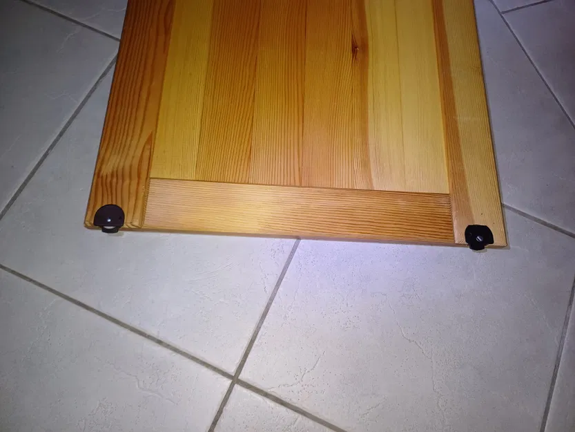 Bộ phụ kiện cửa trượt cho đồ nội thất - có bánh xe - Image 4