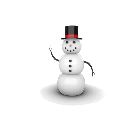 Người tuyết dễ thương cho mùa lễ hội