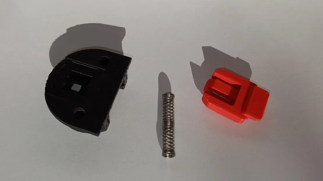 Bộ phụ kiện cửa trượt cho nội thất với chốt lò xo - Image 3