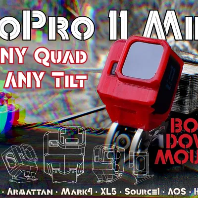 Giá đỡ GoPro 11 Mini cho Drone: Mọi Drone, Mọi Góc Nghiêng, Mọi ND