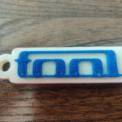 Móc khóa hình logo ban nhạc Tool