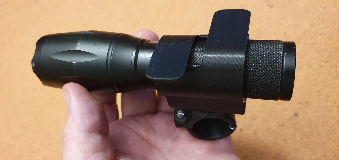 Giá đỡ đèn pin cho tay lái xe đạp - Image 1