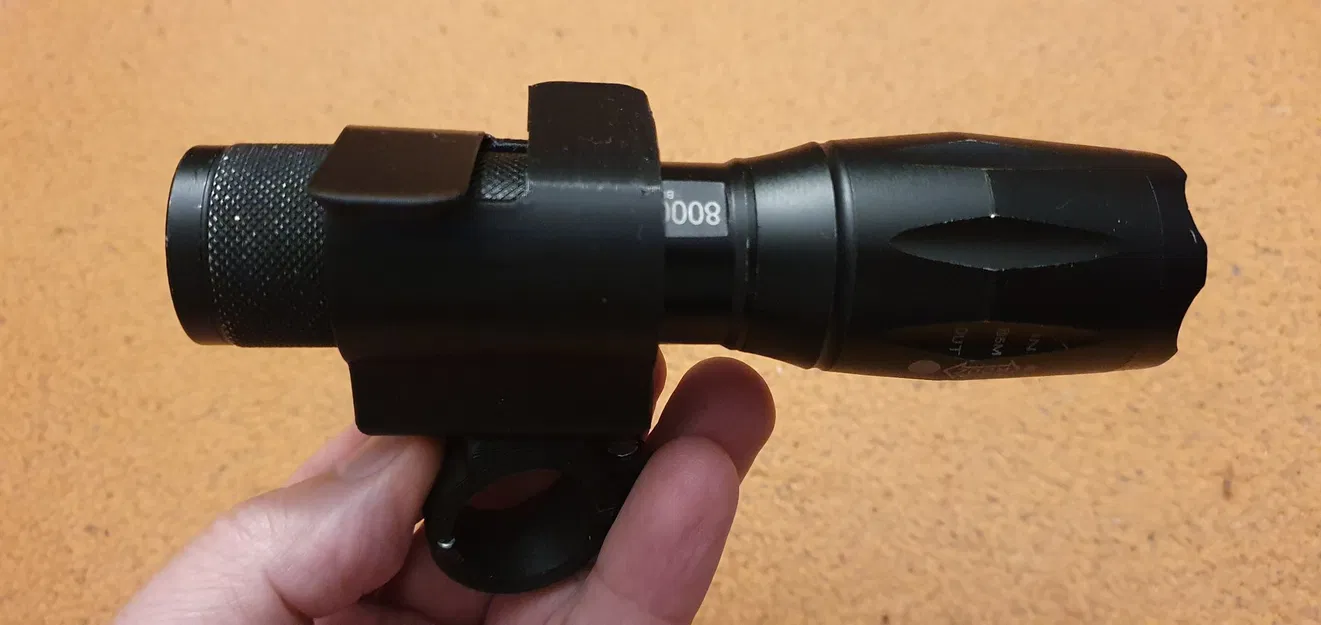 Giá đỡ đèn pin cho tay lái xe đạp - Image 2