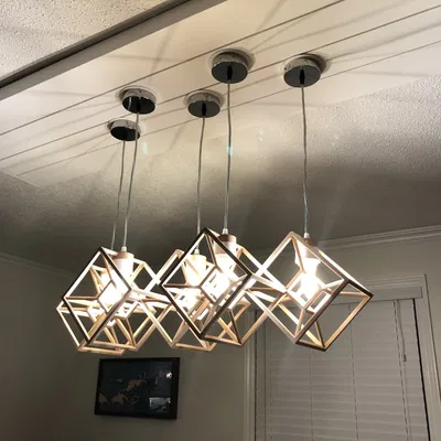 Đèn chùm Tesseract độc đáo cho bàn ăn