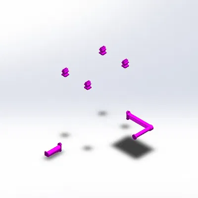 Giá đỡ và kẹp cuộn filament cho Prusa Mini trên QUBE 500