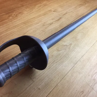 Kiếm cướp biển gập lại in một phần