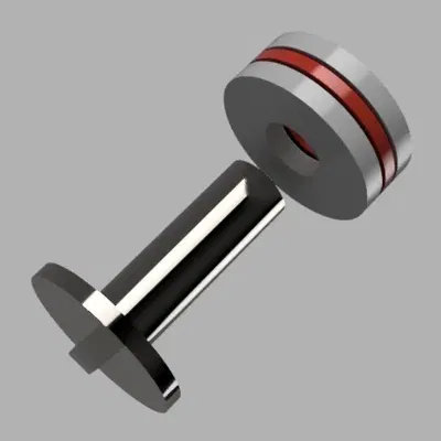 Modifíc AimPoint Turret với núm điều chỉnh khoảng cách