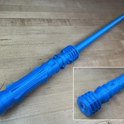 Đèn kiếm gập lại in ngay tại chỗ của Leia