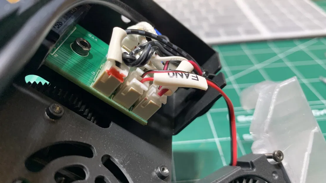 Bộ ống gió đôi Anycubic Kobra cho quạt 5015 - Image 8