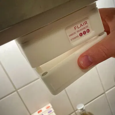 Hộp lưu trữ xếp chồng từ tính gắn trên đỉnh dạng giọt n...