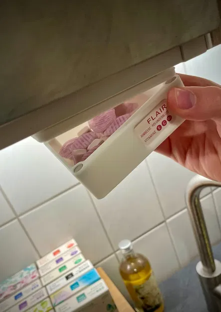 Hộp lưu trữ xếp chồng từ tính gắn trên đỉnh dạng giọt n... - Image 2