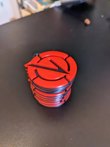 Móc chìa khóa biểu tượng Vindicators từ Rick và Morty - Image 1