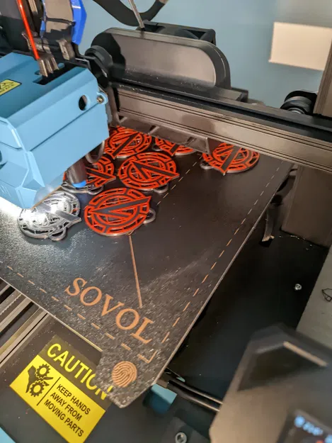 Móc chìa khóa biểu tượng Vindicators từ Rick và Morty - Image 2