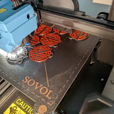 Móc chìa khóa biểu tượng Vindicators từ Rick và Morty