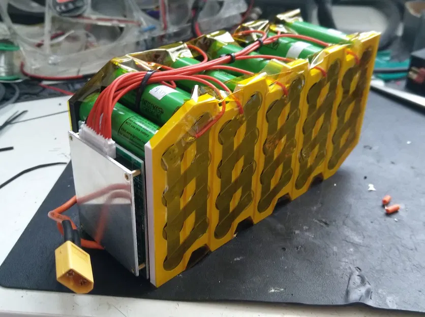 Khay pin 10s4p cho pin 18650 tối ưu hóa không gian - Image 2