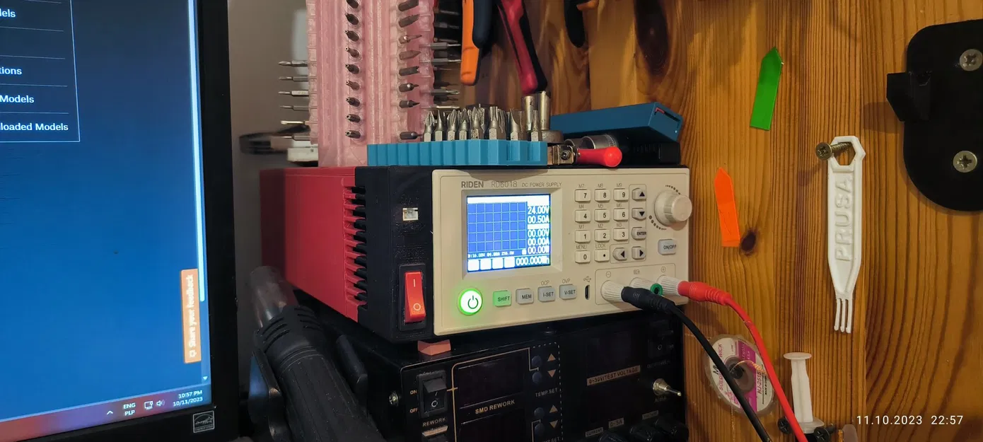 Hộp đựng RIDEN 6018 với nguồn điện 70V 17A chính hãng - Image 2