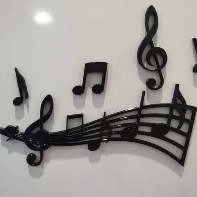 Nam châm nốt nhạc trang trí cho tủ lạnh