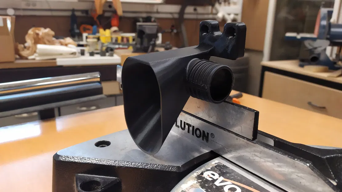 Cải tiến hệ thống hút bụi cho máy cưa Evolution Rage 3 S300 - Image 8