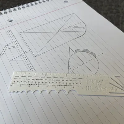 Thước kẻ tùy chỉnh cho ứng dụng kỹ thuật đơn giản