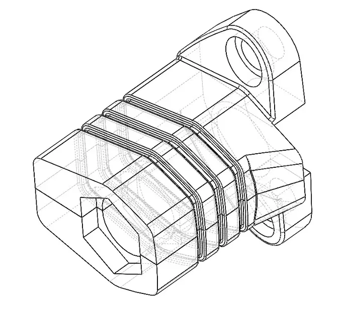Rallonge clignotant PETG cho 500cb ref. 33441MY5730 - Image 1