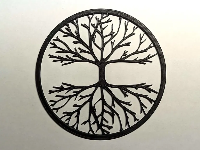 Cây sự sống đơn giản và đối xứng - Image 1