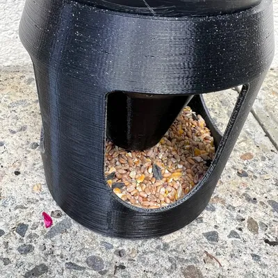 Máy cho ăn cho chim lớn bằng ống nhựa Ø115mm