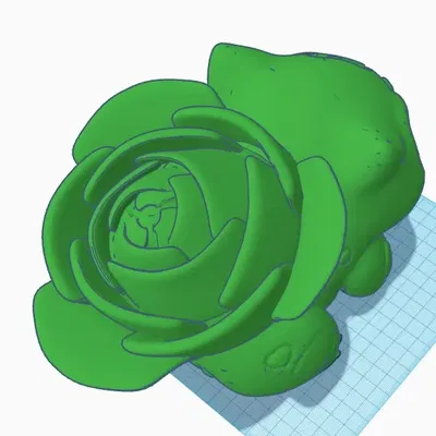 Bulbasaur có hoa hồng trên lưng cho ngày Valentine