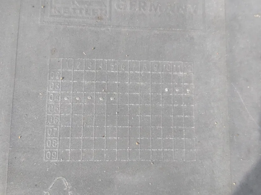 Giá đỡ bàn gập Kettler 2355 thay thế - Image 9