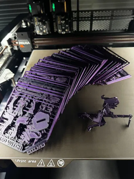 Thẻ kit phù thủy in 3D cho Halloween - Image 1