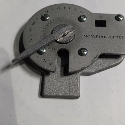 Mô-đun cơ khí đo thời gian cho la bàn