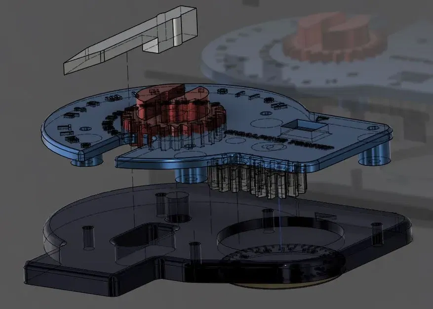 Mô-đun cơ khí đo thời gian cho la bàn - Image 2