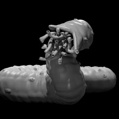 Qorgeth, Chúa Quỷ của Giun Nuốt Chửng