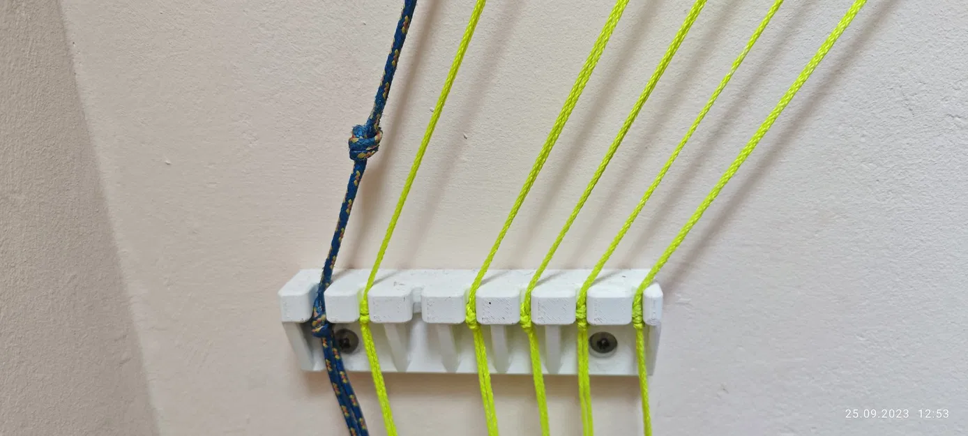 Giá đỡ dây phơi có thể thu gọn gắn trần hỗ trợ tường - Image 1