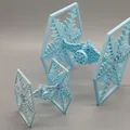 Mô hình đồ chơi TIE Fighter chủ đề bông tuyết trong Star Wars - Thumbnail 3