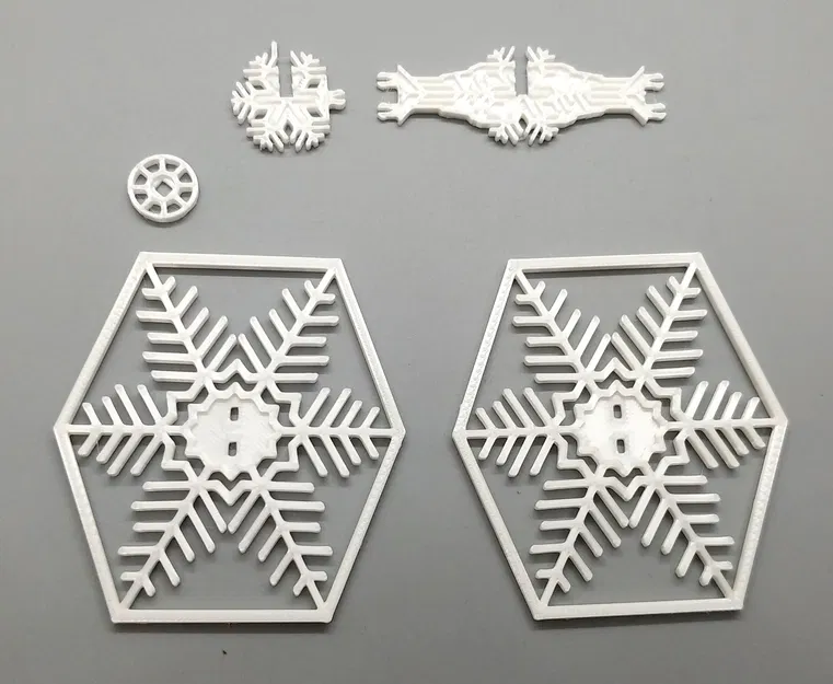 Mô hình đồ chơi TIE Fighter chủ đề bông tuyết trong Star Wars - Image 4