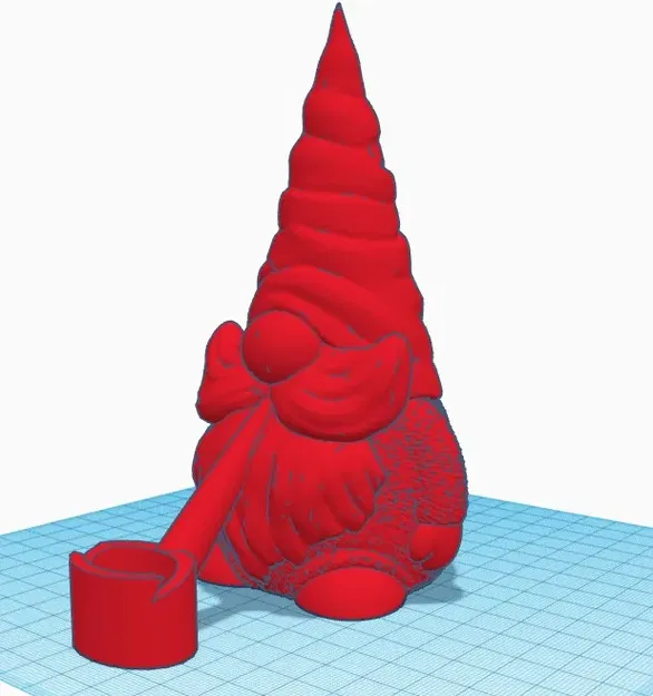 Giá đỡ danh thiếp Lappy, gnome say xỉn độc đáo - Image 2