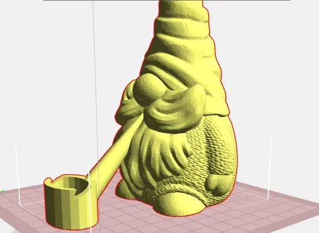 Giá đỡ danh thiếp Lappy, gnome say xỉn độc đáo - Image 3