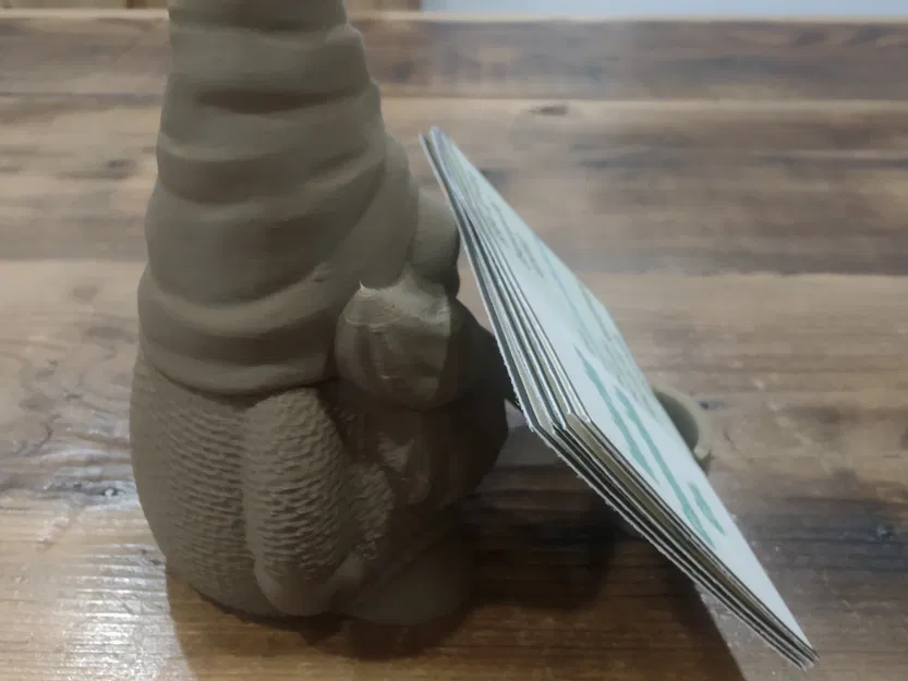 Giá đỡ danh thiếp Lappy, gnome say xỉn độc đáo - Image 4